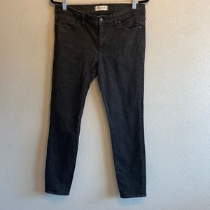 MADEWELL- light black skinny skinny jeans- mid rise - Size 32